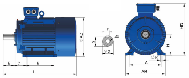 Series-Three-Phase-Motor-with-Cast-Iron-Body2